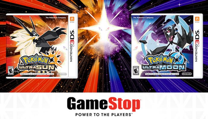 NoA: ‘Visit GameStop for a midnight launch of Pokémon Ultra Sun and Pokémon Ultra Moon’