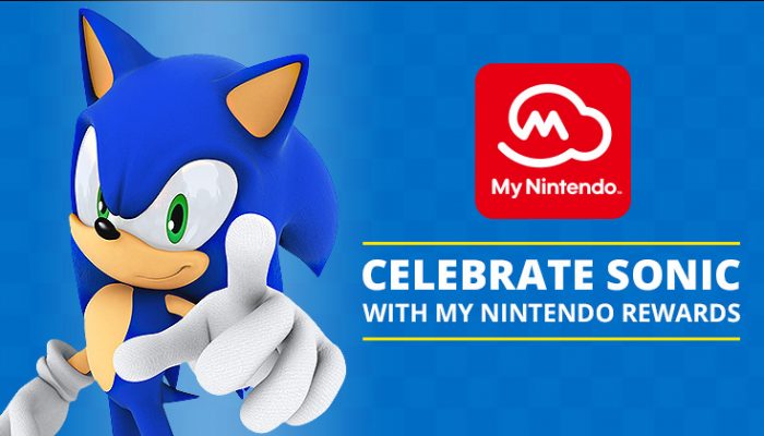 NoA: ‘Celebrate the launch of Sonic Forces with Sonic the Hedgehog My Nintendo rewards!’