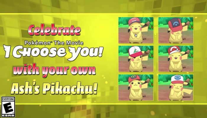 Pokémon Sun & Moon – Celebrate Pokémon the Movie: I Choose You! with an exclusive Pikachu!