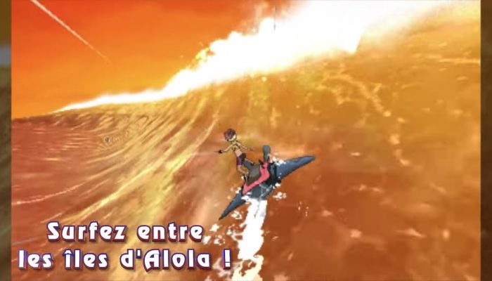 Pokémon Ultra-Soleil et Ultra-Lune – Bande-annonce Surfez sur les vagues !