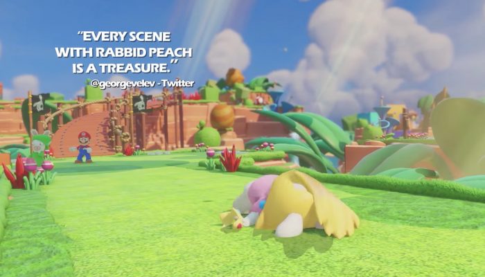 Mario + Rabbids Kingdom Battle – Rabbid Peach Accolades Trailer