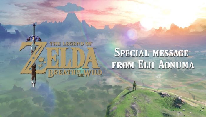 The Legend of Zelda: Breath of the Wild – Special Message from Eiji Aonuma (Nintendo Australia)