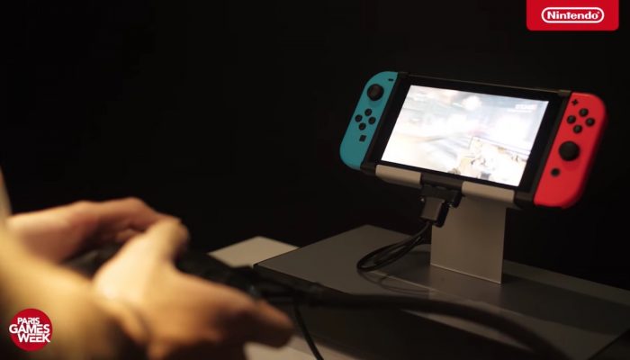Skyrim et Doom – Jouez partout, de Bordeciel à Mars, avec la Nintendo Switch ! (Paris Games Week 2017)