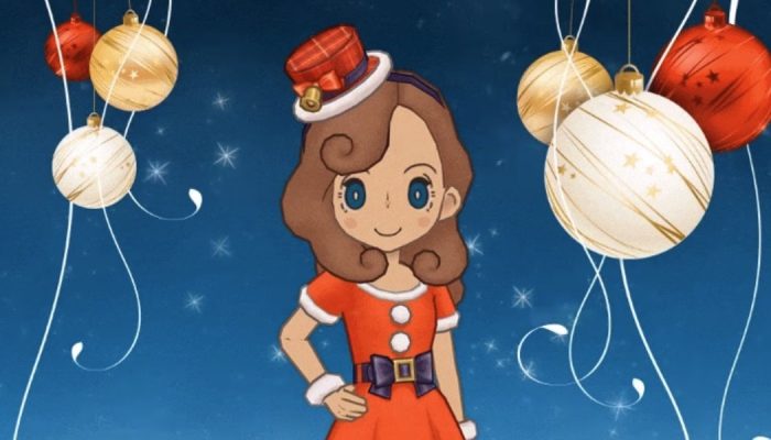 Katrielle Layton getting a holiday costume for Layton’s Mystery Journey