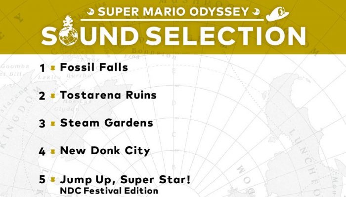 Super Mario Odyssey Sound Selection now available on iTunes