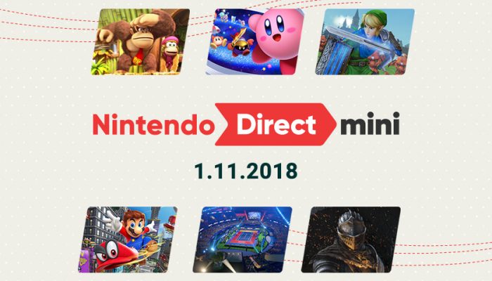 NoA: ‘Nintendo continues momentum into 2018: Dark Souls, Donkey Kong, Kirby, Mario Tennis coming to Nintendo Switch’