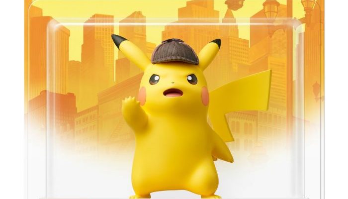 Here’s a look at the Detective Pikachu amiibo