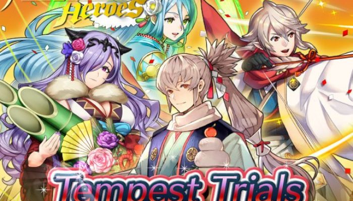 Stepping into the New Year Tempest Trials Mini in Fire Emblem Heroes
