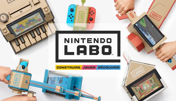 Nintendo France : ‘Nintendo Labo : une expérience unique pour construire, jouer et découvrir grâce à la Nintendo Switch’