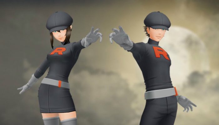 Team Rocket and Team Rainbow Rocket outfits are available for purchase in Pokémon Go
