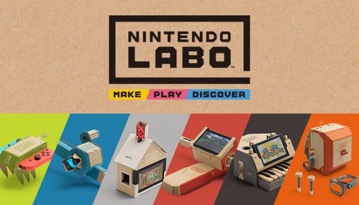 NoA: ‘New details and videos released for Nintendo Labo’