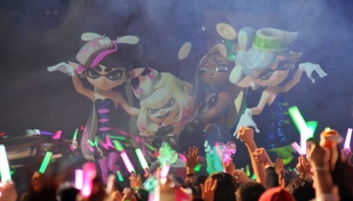 Pictures of the Splatoon 2 Off The Hook Live concert