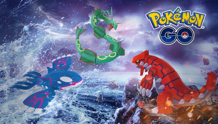 Niantic: ‘Kyogre and Groudon Join Rayquaza for a Legendary Week of Raid Battles!’