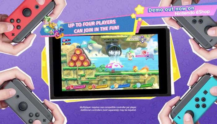 Kirby Star Allies gets a free demo on the Nintendo eShop