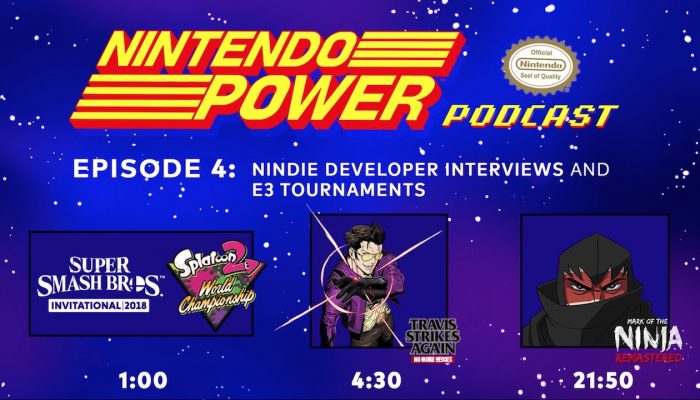 Nintendo Power Podcast Ep. 4 – E3 2018 Tournaments & Travis Strikes Again: No More Heroes Dev. Talk