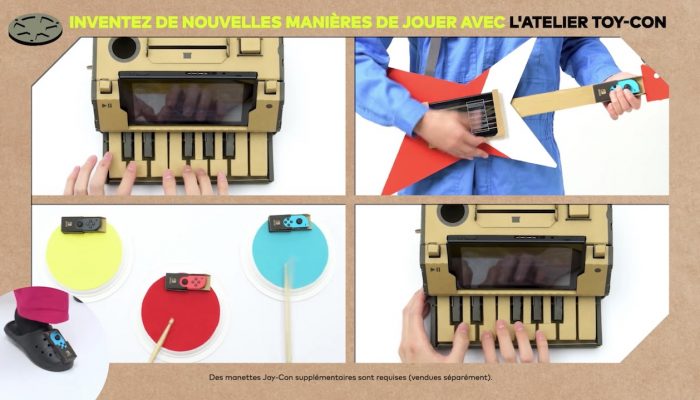 Nintendo Labo – Inventez de nouvelles manières de jouer avec l’Atelier Toy-Con (Épisode 3)
