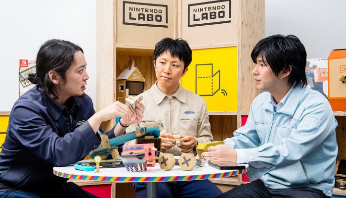 Nintendo Labo’s developer interviews Parts 1 & 2 are available on NoA’s official website