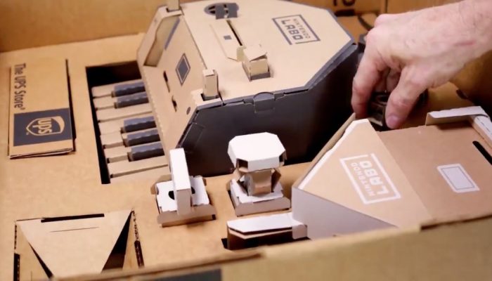 The UPS Store showing how it’s done for Nintendo Labo