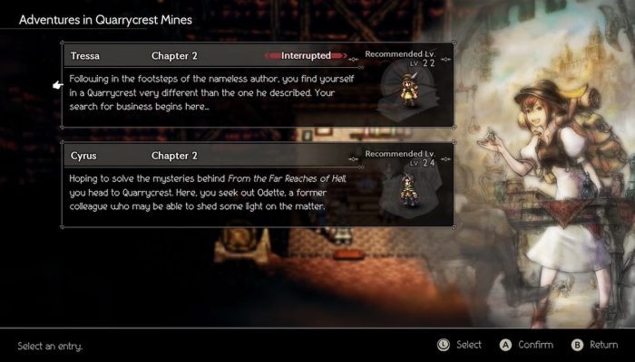 Octopath Traveler – Paths of Ritual and Research Trailer