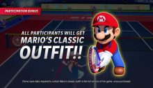 Mario Tennis Aces Pre-Launch Online Tournament