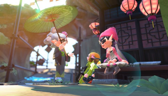 Nintendo France : ‘Rapport du laboratoire de recherche sur les calamars : la version 3.0 du jeu est désormais disponible !’