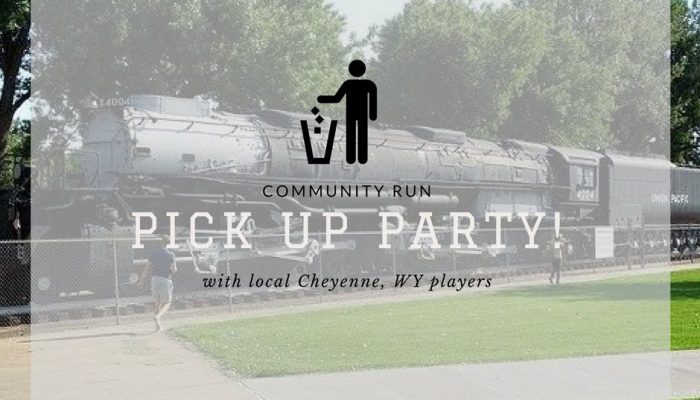 A community clean up event in Cheyenne for May’s Pokémon Go Community Day