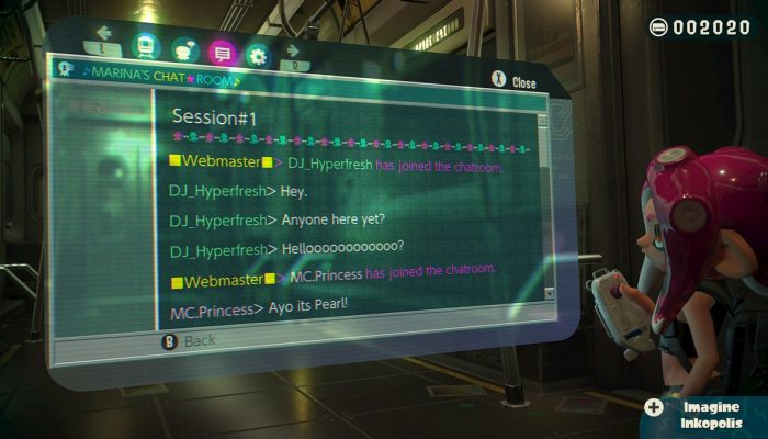 Pearl and Marina going Discord in Splatoon 2 Octo Expansion