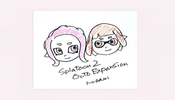 Here’s an artwork to celebrate the launch of Splatoon 2 Octo Expansion
