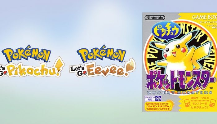 The Pokémon Let’s Go games celebrate the 20-year anniversary of Pokémon Yellow’s Japanese launch