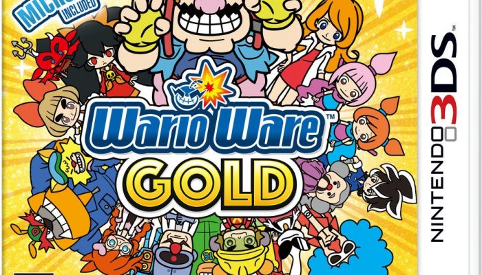 Here’s the final box art for WarioWare Gold