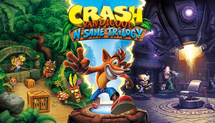 NoA: ‘Crash is back! The Crash Bandicoot N. Sane Trilogy is now available’