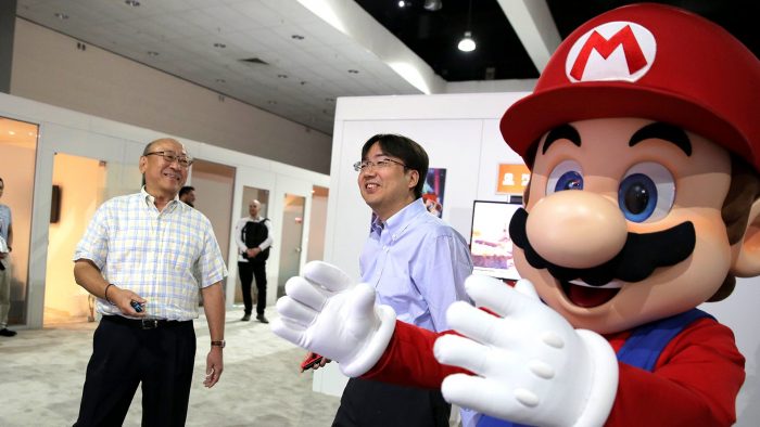 Tatsumi Kimishima and Shuntaro Furukawa