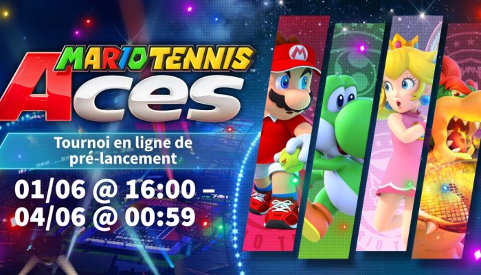 Nintendo France : ‘La démo du tournoi en ligne de pré-lancement de Mario Tennis Aces a commencé !’