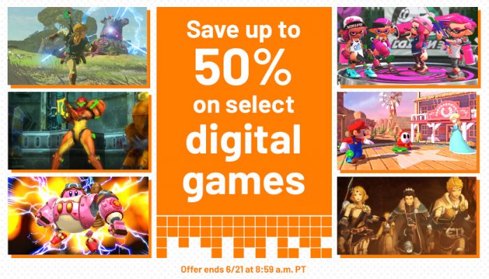 NoA: ‘Celebrate E3 2018 with up to 50% off select digital games’