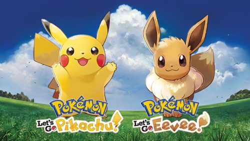 Pokémon Let's Go Pikachu Eevee