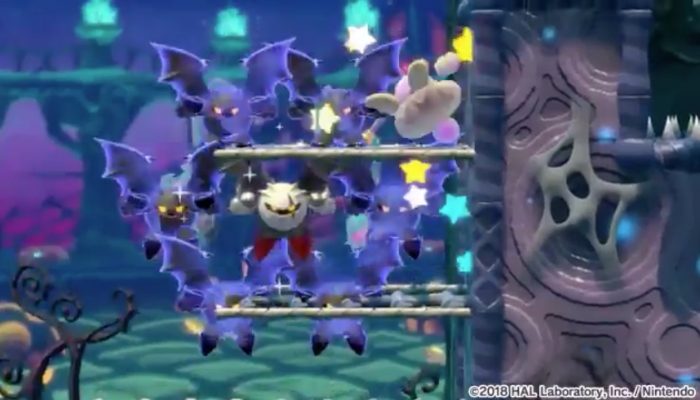 Another look at Dark Meta Knight in Kirby Star Allies