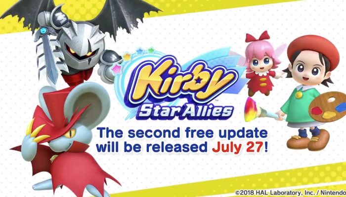 Kirby Star Allies second free update launches July 27