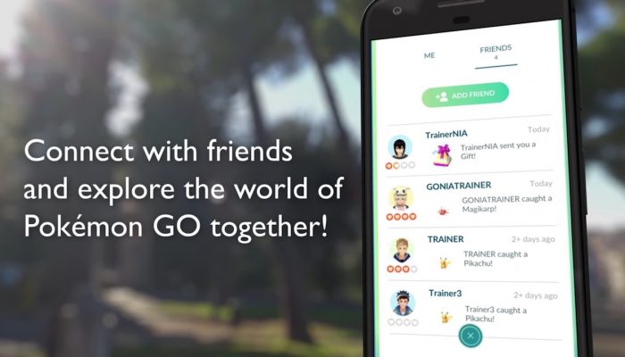 Pokémon Go – Making Friends and Trading Pokémon