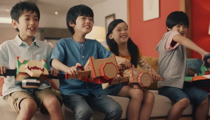 Nintendo Labo & Mario Kart 8 Deluxe – Japanese Collaboration Commercial