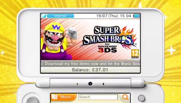 Wario took over the Nintendo 3DS eShop for WarioWare Gold