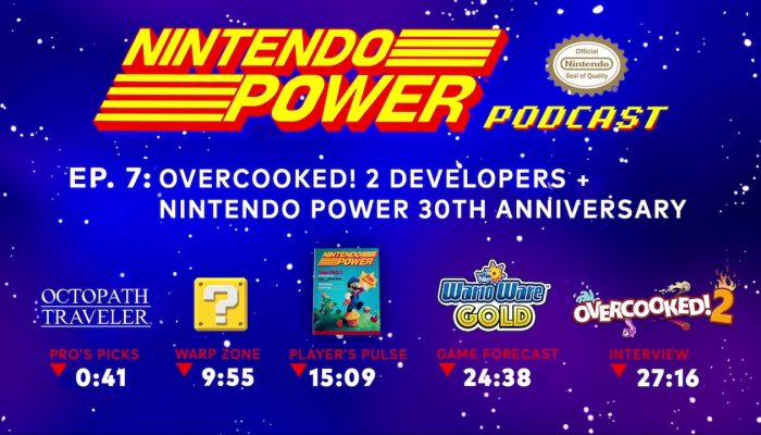Nintendo Power Podcast Ep. 7 – Overcooked 2 Developers + Nintendo Power 30th Anniversary