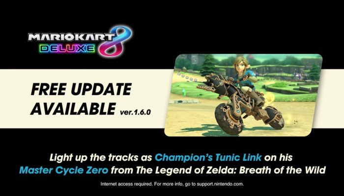 Mario Kart 8 Deluxe – Breath of the Wild Update Trailer