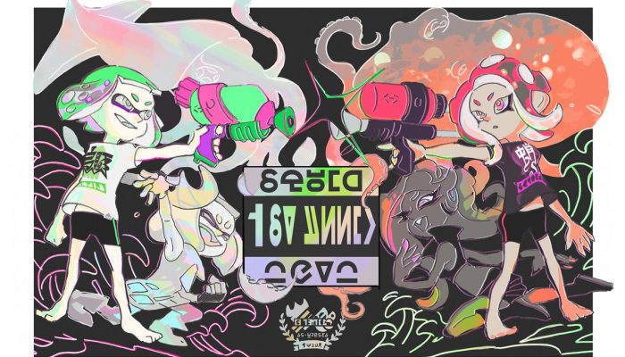 Here’s the artwork for the Squid vs. Octopus Splatfest