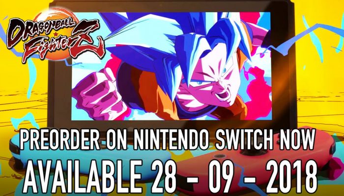 Dragon Ball FighterZ out September 28 on Nintendo Switch