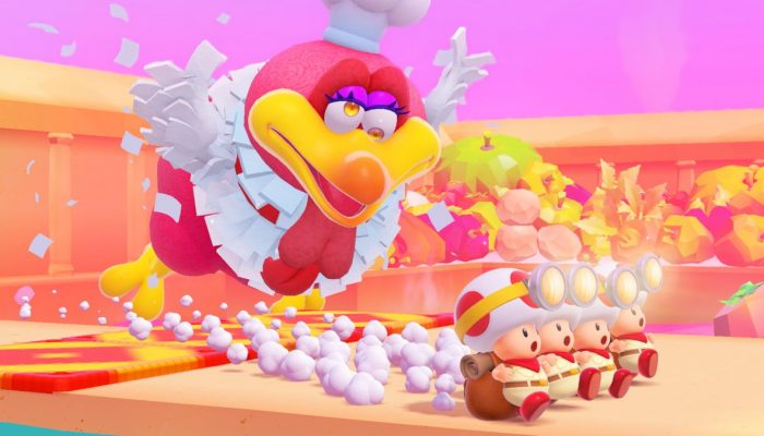 Here’s the Luncheon Kingdom in Captain Toad Treasure Tracker