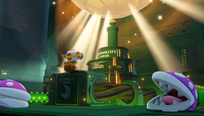Here’s the Metro Kingdom in Captain Toad Treasure Tracker
