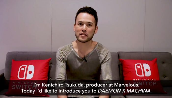 Kenichiro Tsukuda talks Daemon X Machina with Nintendo of America
