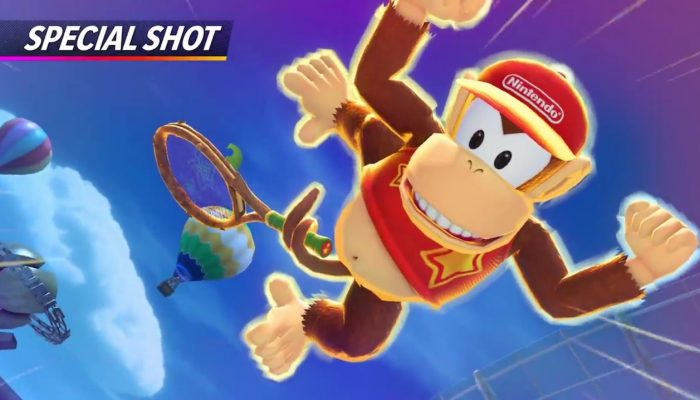Mario Tennis Aces – Diddy Kong Showcase
