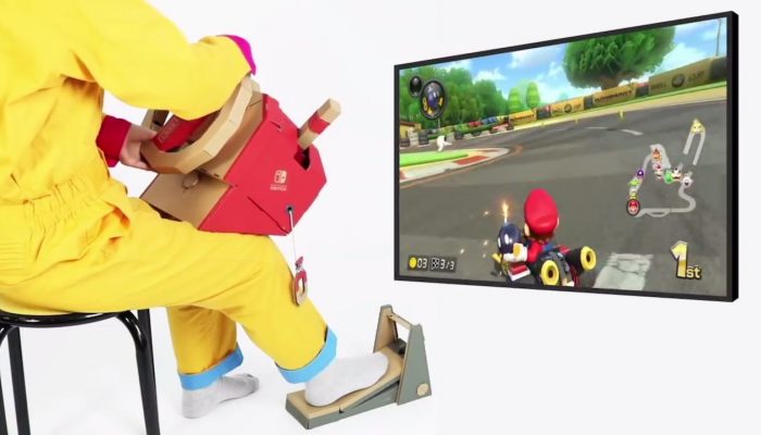 Mario Kart 8 Deluxe – Nintendo Labo Vehicle Kit Compatibility Trailer