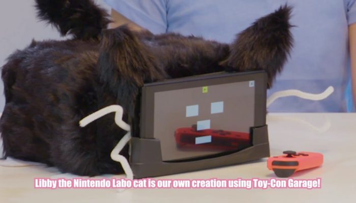 Nintendo Labo UK – Make your own Nintendo Labo cat using Toy-Con Garage!